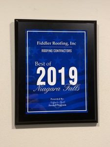 Fiddler Roofing is proud of its reputation of being the best, and has a history for training and excellence. Over the years we have accumulated awards and recognition as an industry leader for knowledge and high standards