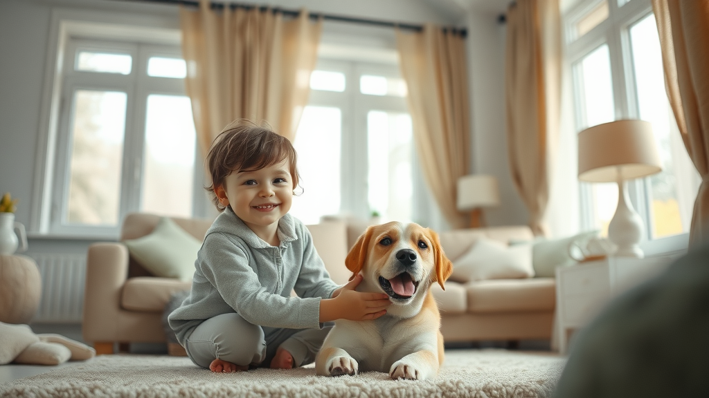 Plan for kids and pets when you prepare yard for roof replacement
