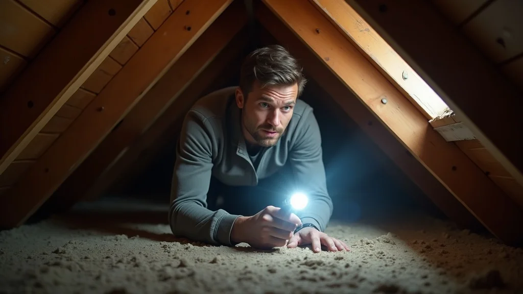 attic inspection for water stains and ventilation as part of spring roof inspection checklist Niagara Falls